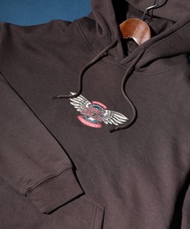 spiritoso（スピリトーゾ）の「spiritoso ウイングさがら刺繍バックプリントパーカー（パーカー）」