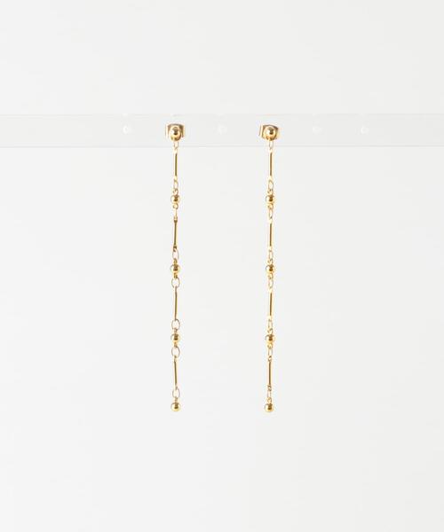 PHILIPPE AUDIBERT(フィリップ オーディベール)の「『別注』PHILIPPE AUDIBERT×URBAN RESEARCH Garnet earring(ピアス(両耳用)・レディース・ゴールド・-)」の2枚目の写真