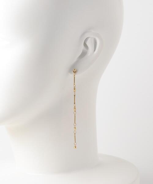 PHILIPPE AUDIBERT(フィリップ オーディベール)の「『別注』PHILIPPE AUDIBERT×URBAN RESEARCH Garnet earring(ピアス(両耳用)・レディース・ゴールド・-)」の4枚目の写真