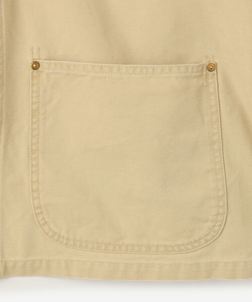 orSlow（オアスロウ）の「orSlow | 〈別注〉RELAX FIT DUCK COVERALL MEN（カバーオール・メンズ・ベージュ・3/2）」の7枚目の写真