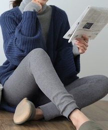 HUG.U（ハグユー）の「「素肌感覚」綿100% ニットレギンス（レギンス/スパッツ）」