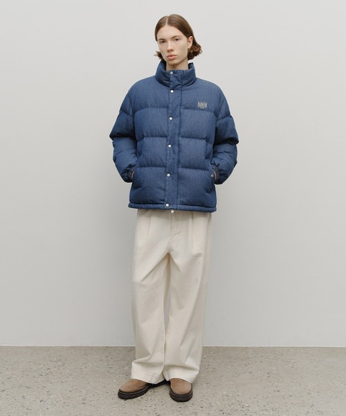 CLASSIC LOGO DENIM DOWN JACKET（ダウンジャケット/コート）｜MARITHE