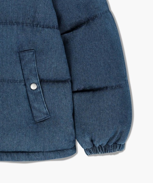 MARITHE + FRANCOIS GIRBAUD(マリテフランソワジルボー)の「CLASSIC LOGO DENIM DOWN JACKET(ダウンジャケット/コート・レディース・ダークブルー・SMALL/MEDIUM/LARGE)」の14枚目の写真