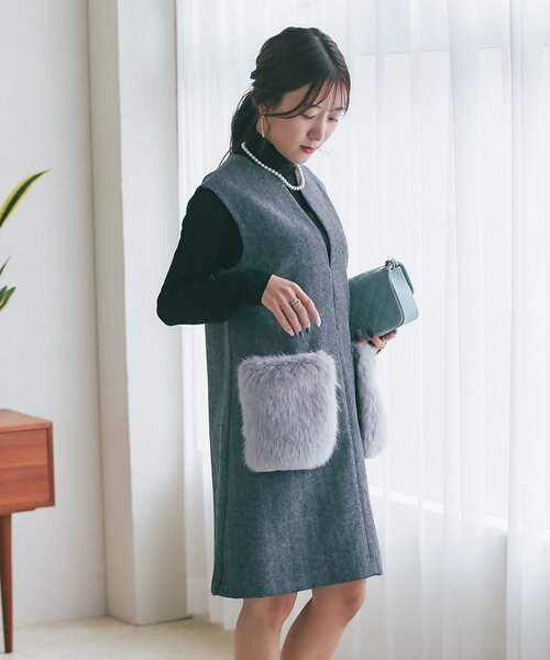 セール】【miki監修・復刻】ポケットファーツィードジャンドレ