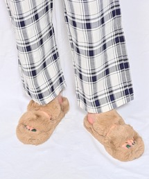 Alite cloth（アリーテクロス）の「ボリュームエコファーサンダル　スリッパ（ルームシューズ/スリッパ）」