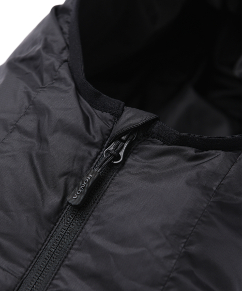 PHYPS MOTORCYCLE(フィップスモーターサイクル)の「H-Tech Non Quilting Hoodie Jacket Black(ダウンジャケット/コート・レディース・その他・LARGE/X-LARGE/SMALL/MEDIUM)」の16枚目の写真
