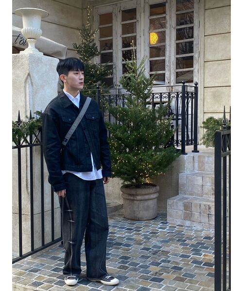 DRAW FIT（ドローフィット）の「ペーパーコットンオーバーサイズシャツ[ホワイト]（シャツ/ブラウス・メンズ・その他・LARGE/MEDIUM/X-LARGE）」の6枚目の写真