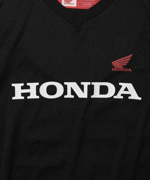 PHYPS MOTORCYCLE（フィップスモーターサイクル）の「Motorcycle Piping Mesh Short Sleeve Black（Tシャツ/カットソー・レディース・その他・SMALL/MEDIUM/LARGE/X-LARGE）」の5枚目の写真