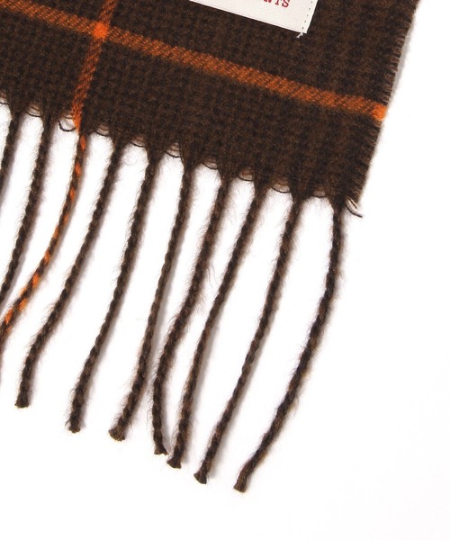 BAYFLOW(ベイフロー)の「アソートチェックマフラー(ストール/ショール・メンズ・ブラウン/グリーン/ネイビー・FREE)」の12枚目の写真