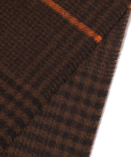 BAYFLOW(ベイフロー)の「アソートチェックマフラー(ストール/ショール・メンズ・ブラウン/グリーン/ネイビー・FREE)」の13枚目の写真