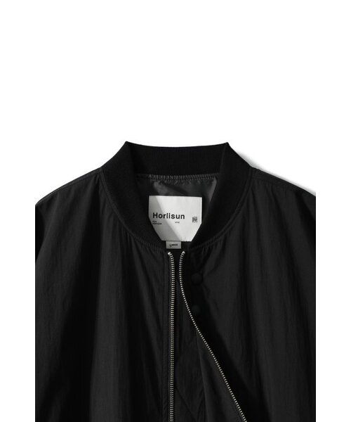 HORLISUN(ホーリーサン)の「Rivera Crease Back Bomber Jacket Black(ブルゾン・レディース・その他・MEDIUM)」の7枚目の写真