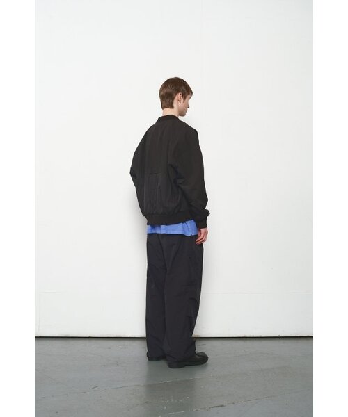 HORLISUN(ホーリーサン)の「Rivera Crease Back Bomber Jacket Black(ブルゾン・レディース・その他・MEDIUM)」の3枚目の写真