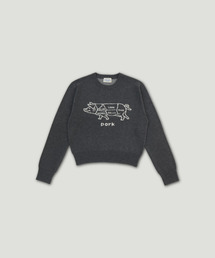 カークミートマーケットカシミヤニット_グレー