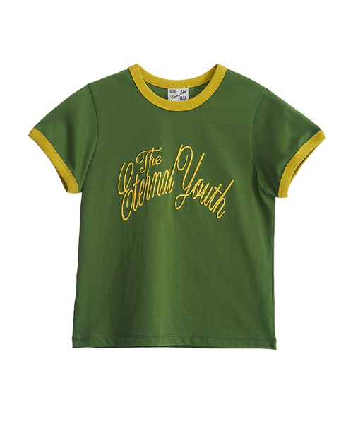 FROM ARLES(フロムアルル)の「90SヴィンテージグラフィックTシャツ / オリーブ (レディース)(Tシャツ/カットソー・レディース・オリーブ・SMALL/MEDIUM)」の1枚目の写真