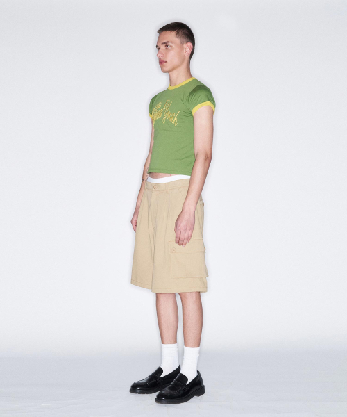 FROM ARLES(フロムアルル)の「90SヴィンテージグラフィックTシャツ / オリーブ (レディース)(Tシャツ/カットソー・レディース・オリーブ・SMALL/MEDIUM)」の3枚目の写真