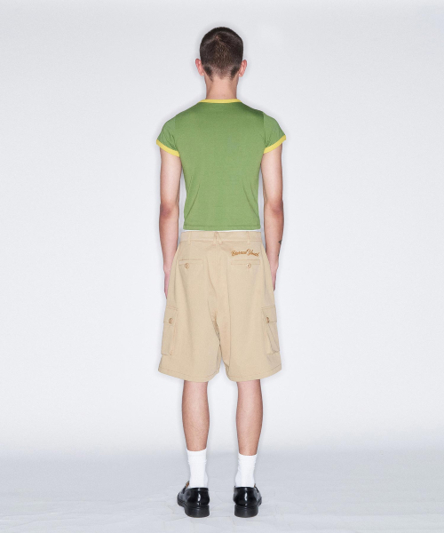 FROM ARLES(フロムアルル)の「90SヴィンテージグラフィックTシャツ / オリーブ (レディース)(Tシャツ/カットソー・レディース・オリーブ・SMALL/MEDIUM)」の4枚目の写真