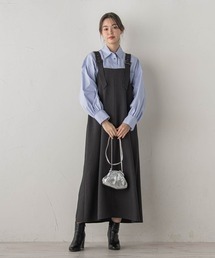 Droite lautreamont | ミックスツイードジャンスカ(ワンピース)