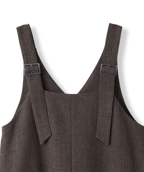 Droite lautreamont（ドロワットロートレアモン）の「ミックスツイードジャンスカ（ワンピース・レディース・ライトグレー/ブラウン/チャコールグレー・M）」の20枚目の写真