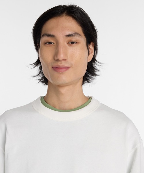 NEW BALANCE(ニューバランス)の「NB GREY プレミアム長袖(Tシャツ/カットソー・メンズ・ブラック/ホワイト・SMALL/MEDIUM/LARGE/X-LARGE/XX-LARGE)」の5枚目の写真