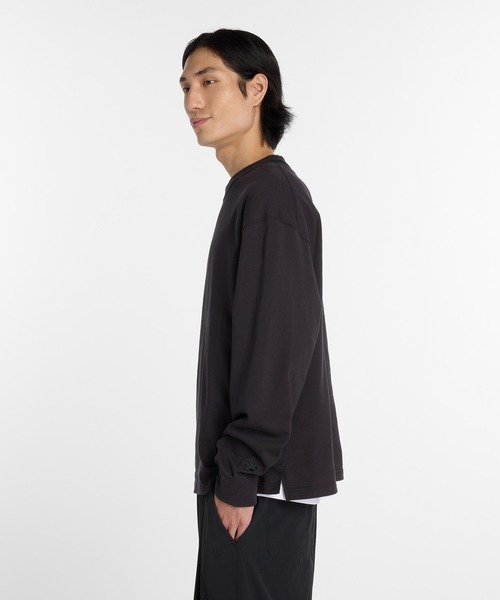 NEW BALANCE(ニューバランス)の「NB GREY プレミアム長袖(Tシャツ/カットソー・メンズ・ブラック/ホワイト・SMALL/MEDIUM/LARGE/X-LARGE/XX-LARGE)」の8枚目の写真