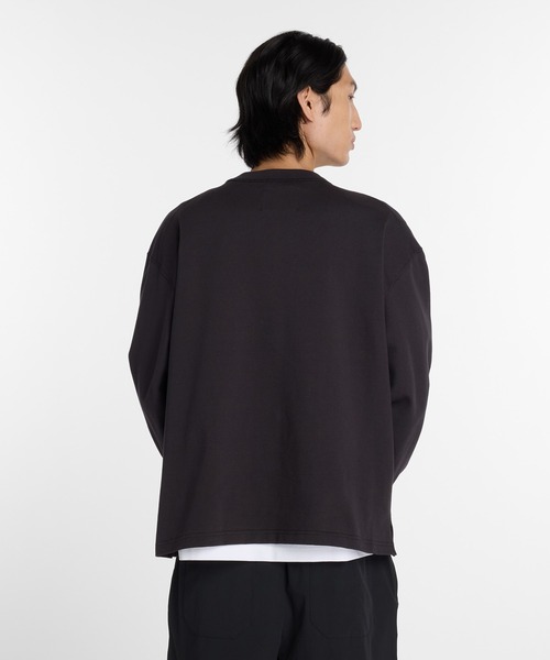 NEW BALANCE(ニューバランス)の「NB GREY プレミアム長袖(Tシャツ/カットソー・メンズ・ブラック/ホワイト・SMALL/MEDIUM/LARGE/X-LARGE/XX-LARGE)」の9枚目の写真