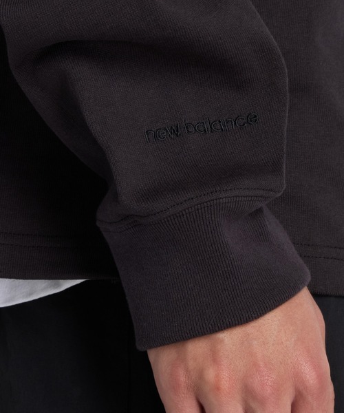 NEW BALANCE(ニューバランス)の「NB GREY プレミアム長袖(Tシャツ/カットソー・メンズ・ブラック/ホワイト・SMALL/MEDIUM/LARGE/X-LARGE/XX-LARGE)」の11枚目の写真