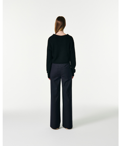 CURRENT（カレント）の「BELLA V-NECK PULLOVER KNIT [BLACK]（ニット/セーター・レディース・その他・SMALL/MEDIUM）」の3枚目の写真