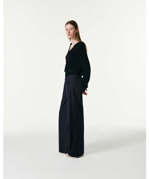 CURRENT（カレント）の「BELLA V-NECK PULLOVER KNIT [BLACK]（ニット/セーター・レディース・その他・SMALL/MEDIUM）」の9枚目の写真