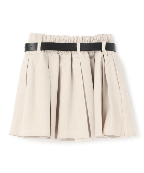 LOVETOXIC(ラブトキシック)の「【起毛】ベルトつきプリーツスカート(スカート・キッズ・グレー/ブラウン/アイボリー/ブラック・S:140cm/M:150cm/L:160cm/130cm)」の19枚目の写真