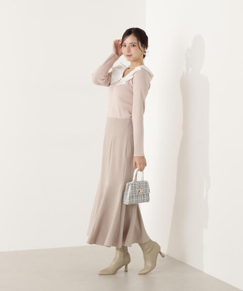 PROPORTION BODY DRESSING（プロポーションボディドレッシング）の「ハイウエストマーメイド / 1216120207（スカート・レディース・ベージュ/ピンク/ブラウン/ブルー・MEDIUM/P/S/PSS/SMALL）」の11枚目の写真