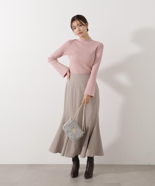 PROPORTION BODY DRESSING（プロポーションボディドレッシング）の「ハイウエストマーメイド / 1216120207（スカート・レディース・ベージュ/ピンク/ブラウン/ブルー・MEDIUM/P/S/PSS/SMALL）」の16枚目の写真