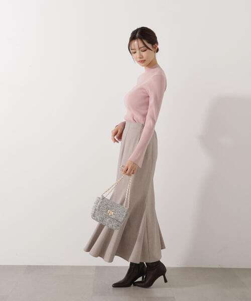 PROPORTION BODY DRESSING（プロポーションボディドレッシング）の「ハイウエストマーメイド / 1216120207（スカート・レディース・ベージュ/ピンク/ブラウン/ブルー・MEDIUM/P/S/PSS/SMALL）」の17枚目の写真