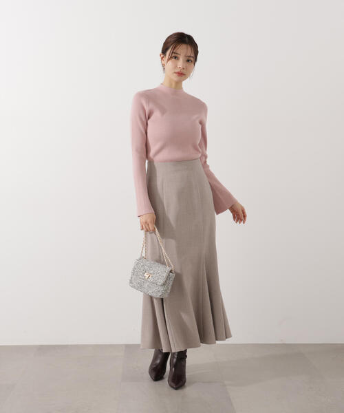 PROPORTION BODY DRESSING（プロポーションボディドレッシング）の「ハイウエストマーメイド / 1216120207（スカート・レディース・ベージュ/ピンク/ブラウン/ブルー・MEDIUM/P/S/PSS/SMALL）」の2枚目の写真