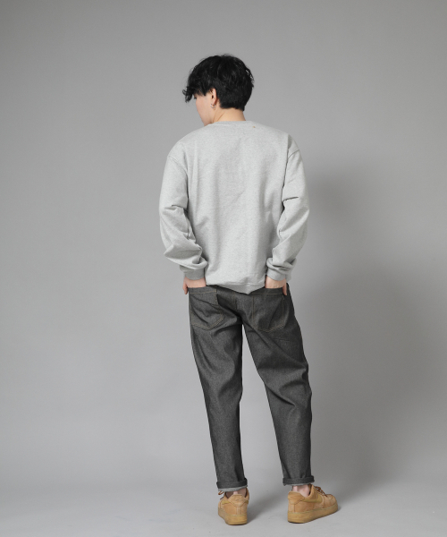 SAINTCREW(セントクルー)の「ブリッジフィルバンディングパンツ BWD-324 グレー ブラックデニム BRS(デニムパンツ・メンズ・その他・MEDIUM/LARGE/X-LARGE/XX-LARGE)」の6枚目の写真