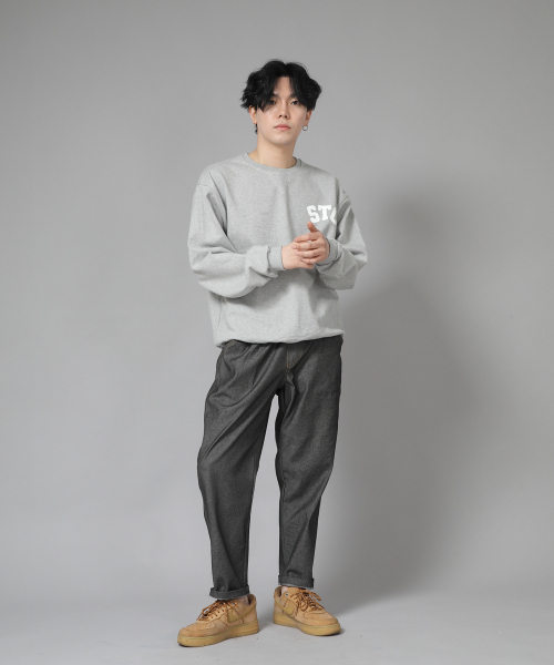 SAINTCREW(セントクルー)の「ブリッジフィルバンディングパンツ BWD-324 グレー ブラックデニム BRS(デニムパンツ・メンズ・その他・MEDIUM/LARGE/X-LARGE/XX-LARGE)」の10枚目の写真