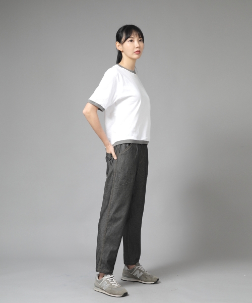 SAINTCREW(セントクルー)の「ブリッジフィルバンディングパンツ BWD-324 グレー ブラックデニム BRS(デニムパンツ・メンズ・その他・MEDIUM/LARGE/X-LARGE/XX-LARGE)」の12枚目の写真
