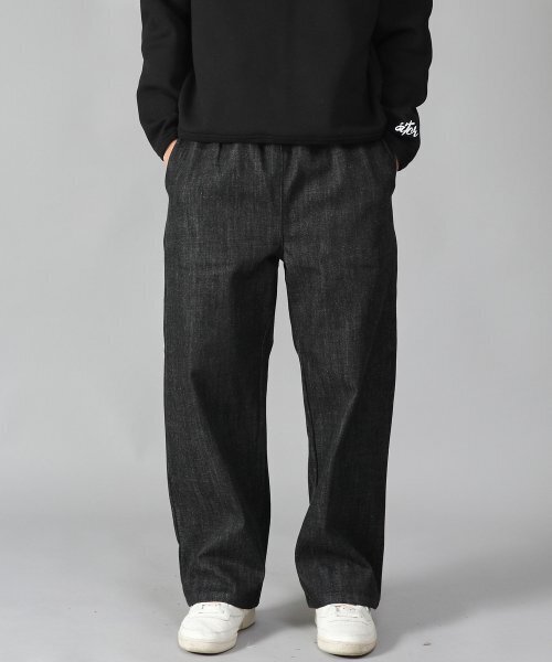 SAINTCREW(セントクルー)の「EX ワイドパンツ EXW-347 ブラックデニム BKS(デニムパンツ・メンズ・その他・MEDIUM/LARGE/X-LARGE)」の12枚目の写真