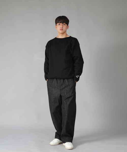 SAINTCREW(セントクルー)の「EX ワイドパンツ EXW-347 ブラックデニム BKS(デニムパンツ・メンズ・その他・MEDIUM/LARGE/X-LARGE)」の8枚目の写真