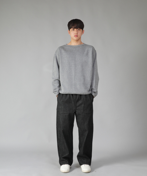 SAINTCREW(セントクルー)の「EX ワイドパンツ EXW-347 ブラックデニム BKS(デニムパンツ・メンズ・その他・MEDIUM/LARGE/X-LARGE)」の5枚目の写真