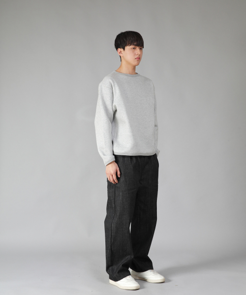 SAINTCREW(セントクルー)の「EX ワイドパンツ EXW-347 ブラックデニム BKS(デニムパンツ・メンズ・その他・MEDIUM/LARGE/X-LARGE)」の2枚目の写真