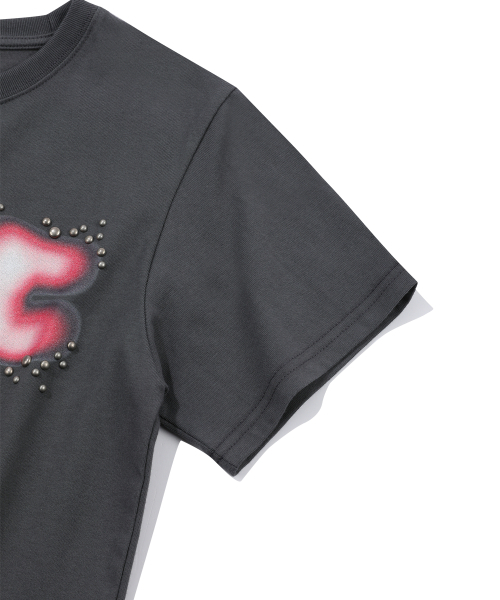 EPISODE UNTITLED(エピソードアンタイトルド)の「HOTFIX PRINTING T-SHIRT_GRAY(Tシャツ/カットソー・レディース・その他・1/2/3)」の6枚目の写真