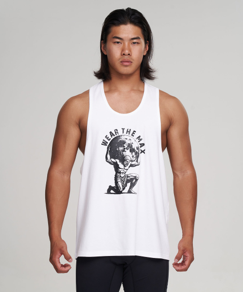 ONERM(ワンアルエム)の「スーピマディープタンク ホワイト(Tシャツ/カットソー・メンズ・その他・MEDIUM/LARGE/X-LARGE)」の3枚目の写真