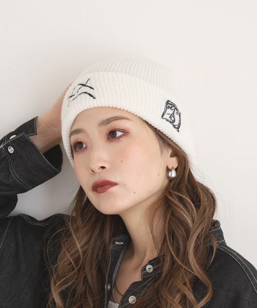 セール】NewPenser デザインニット帽（ニットキャップ/ビーニー