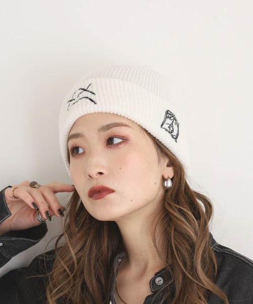 セール】NewPenser デザインニット帽（ニットキャップ/ビーニー