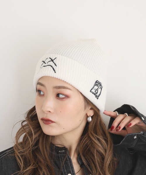 セール】NewPenser デザインニット帽（ニットキャップ/ビーニー