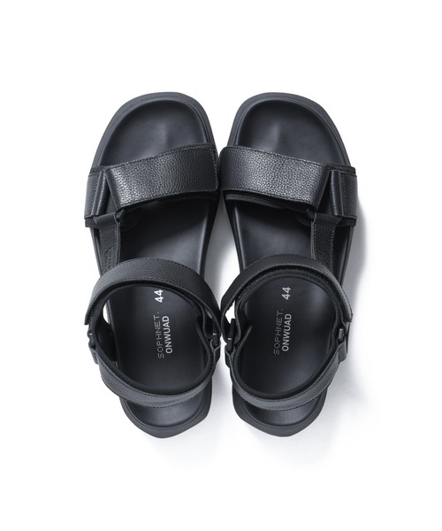 SOPHNET.（ソフネット）の「ONWUAD LEATHER SANDALS（サンダル・メンズ・ブラック・30.5cm/29.5cm/28.5cm/27.5cm/26.5cm/25.5cm）」の7枚目の写真