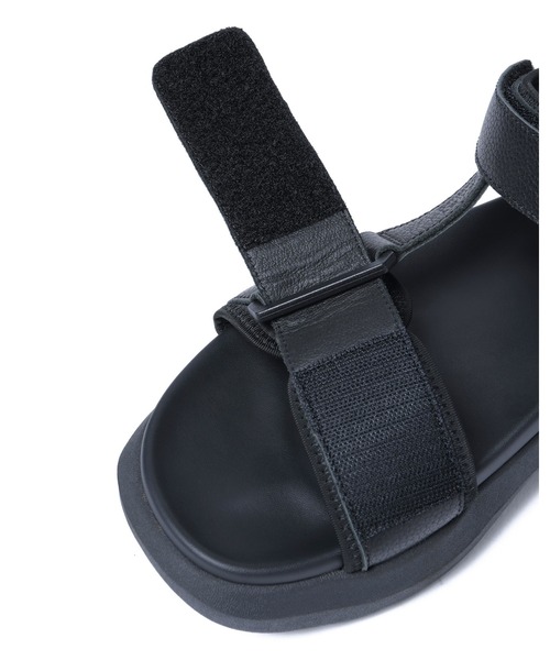 SOPHNET.（ソフネット）の「ONWUAD LEATHER SANDALS（サンダル・メンズ・ブラック・30.5cm/29.5cm/28.5cm/27.5cm/26.5cm/25.5cm）」の18枚目の写真