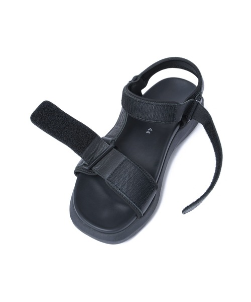 SOPHNET.（ソフネット）の「ONWUAD LEATHER SANDALS（サンダル・メンズ・ブラック・30.5cm/29.5cm/28.5cm/27.5cm/26.5cm/25.5cm）」の19枚目の写真