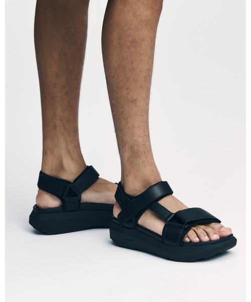 SOPHNET.（ソフネット）の「ONWUAD LEATHER SANDALS（サンダル・メンズ・ブラック・30.5cm/29.5cm/28.5cm/27.5cm/26.5cm/25.5cm）」の5枚目の写真