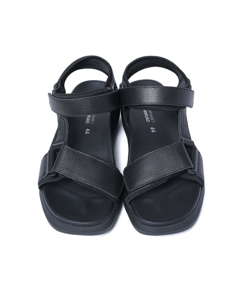 SOPHNET.（ソフネット）の「ONWUAD LEATHER SANDALS（サンダル・メンズ・ブラック・30.5cm/29.5cm/28.5cm/27.5cm/26.5cm/25.5cm）」の6枚目の写真
